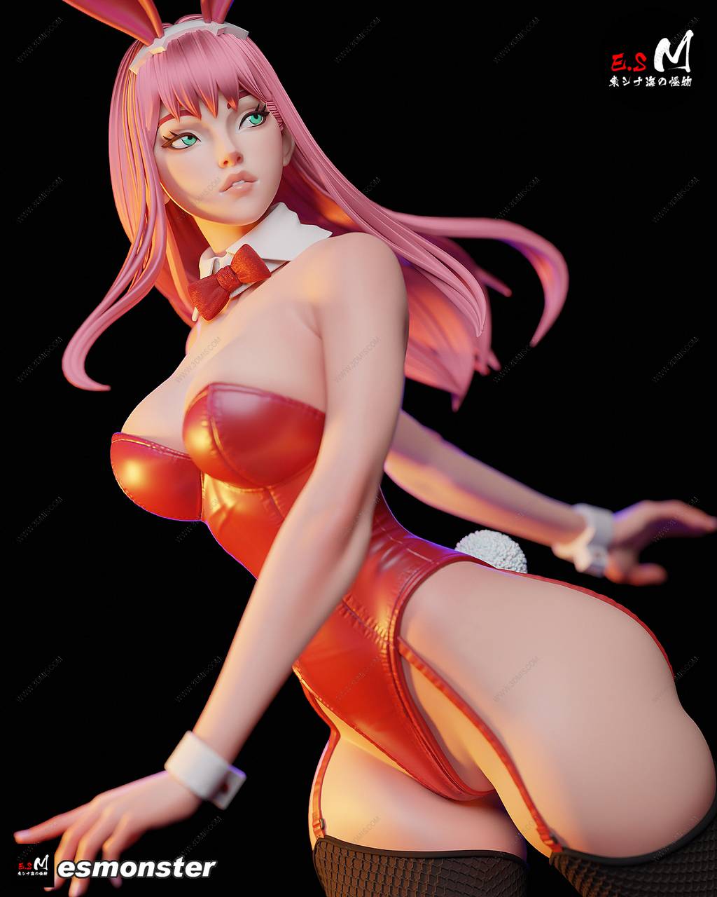 P站图纸印象馆 ESMonster 亲爱的弗兰克斯 零二兔女郎 ESMonster 亲爱的弗兰克斯 零二兔女郎