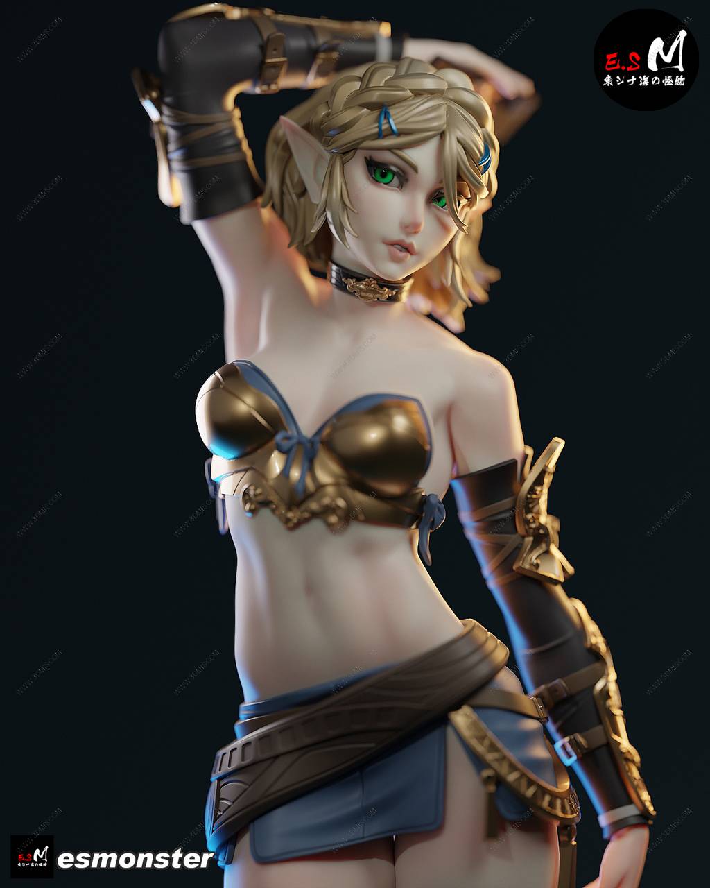 P站图纸印象馆 ESMonster 塞尔达传说 塞尔达公主 ESMonster 塞尔达传说 塞尔达公主