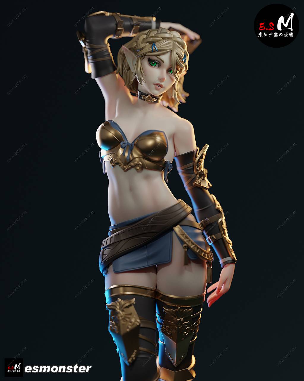 P站图纸印象馆 ESMonster 塞尔达传说 塞尔达公主 ESMonster 塞尔达传说 塞尔达公主