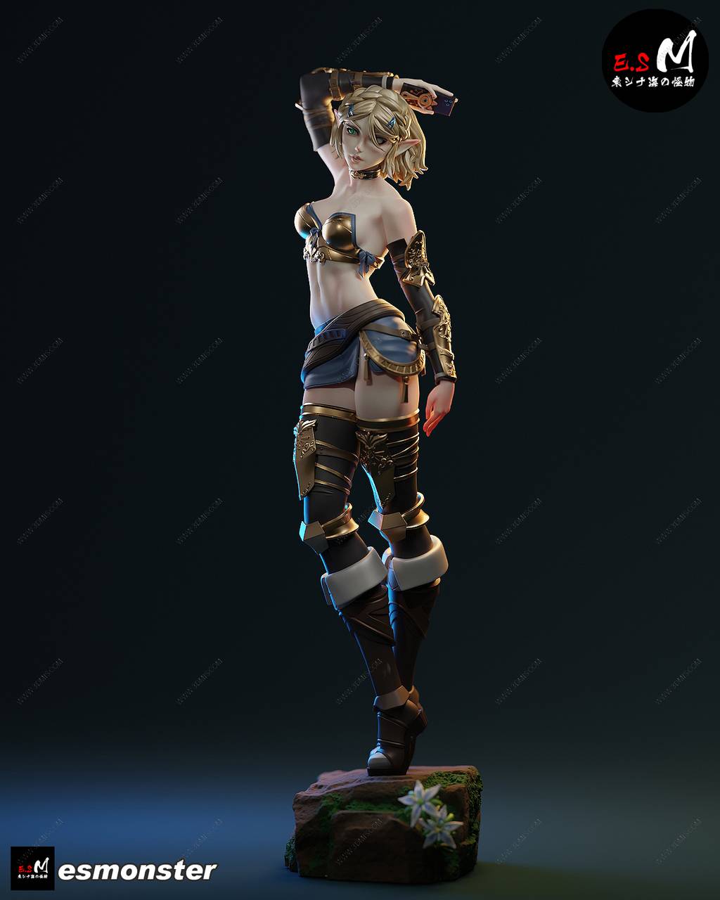 P站图纸印象馆 ESMonster 塞尔达传说 塞尔达公主 ESMonster 塞尔达传说 塞尔达公主