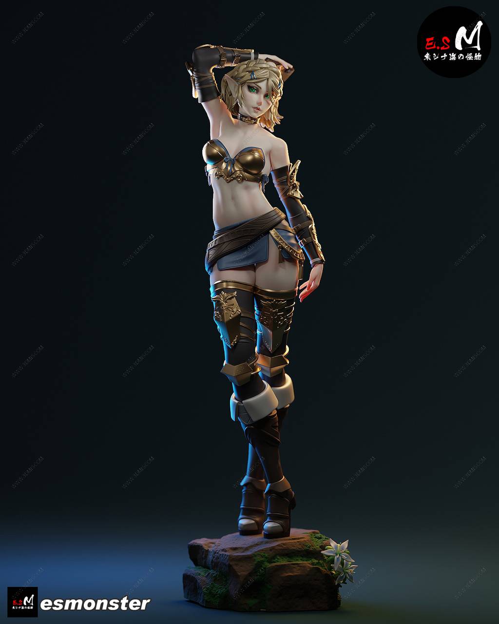 P站图纸印象馆 ESMonster 塞尔达传说 塞尔达公主 ESMonster 塞尔达传说 塞尔达公主