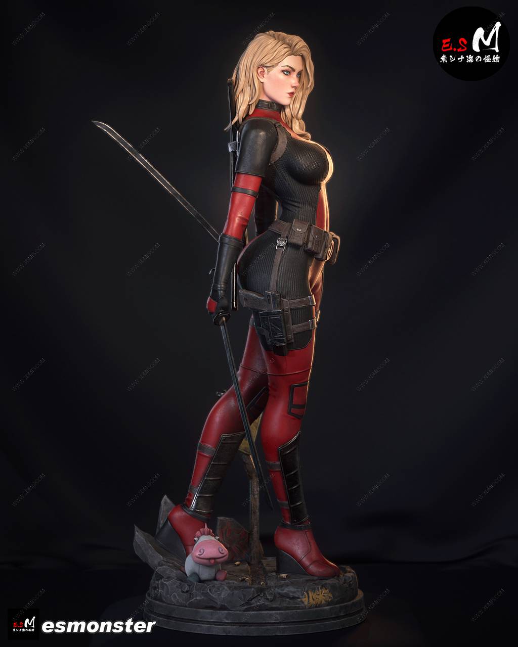 P站图纸印象馆 ESMonster 漫威 死待女士 ESMonster 漫威 死待女士