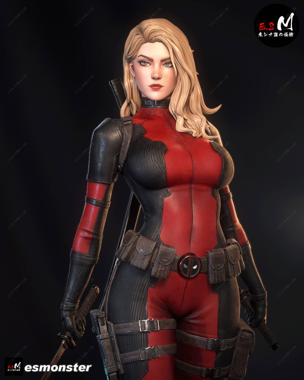 P站图纸印象馆 ESMonster 漫威 死待女士 ESMonster 漫威 死待女士