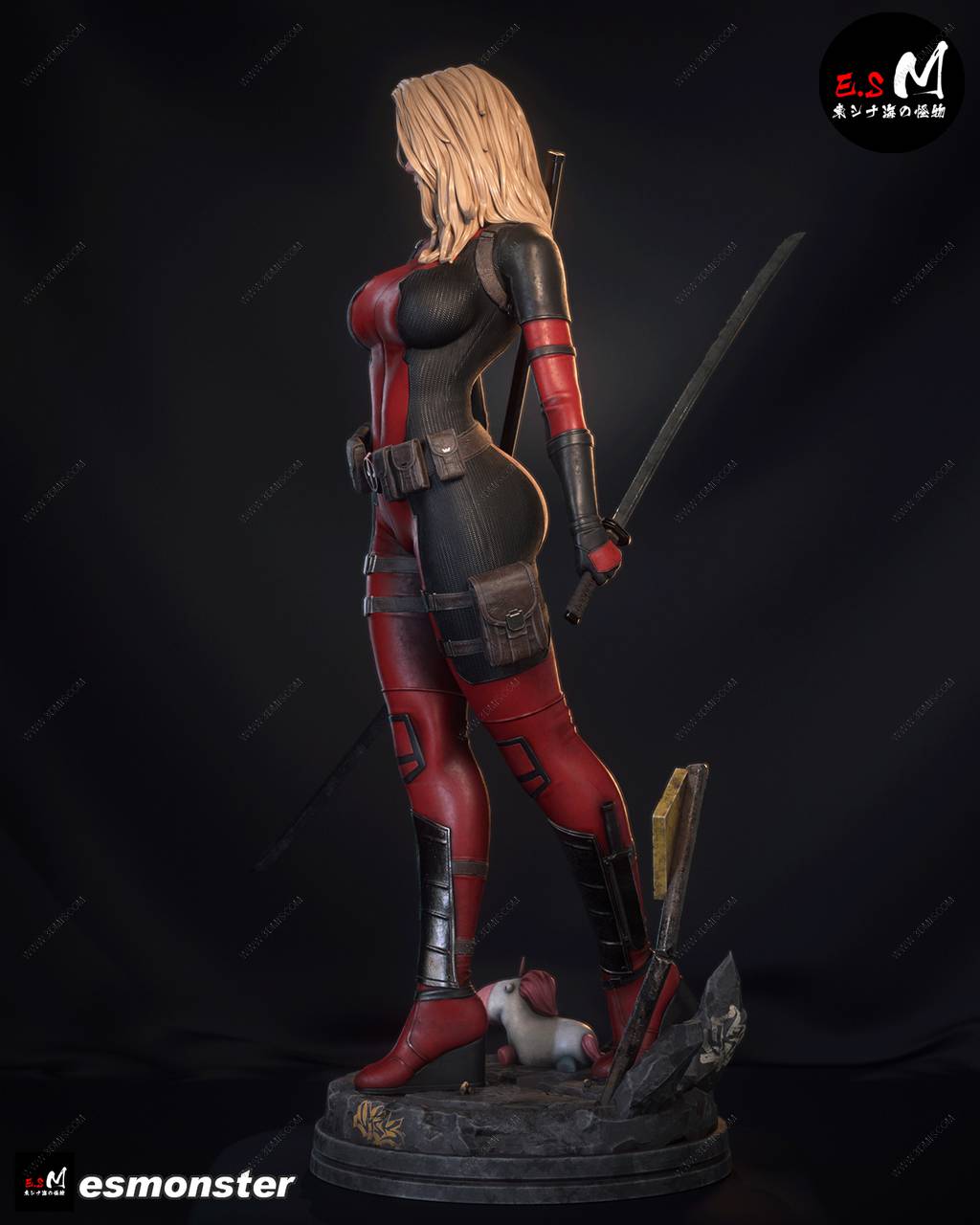 P站图纸印象馆 ESMonster 漫威 死待女士 ESMonster 漫威 死待女士