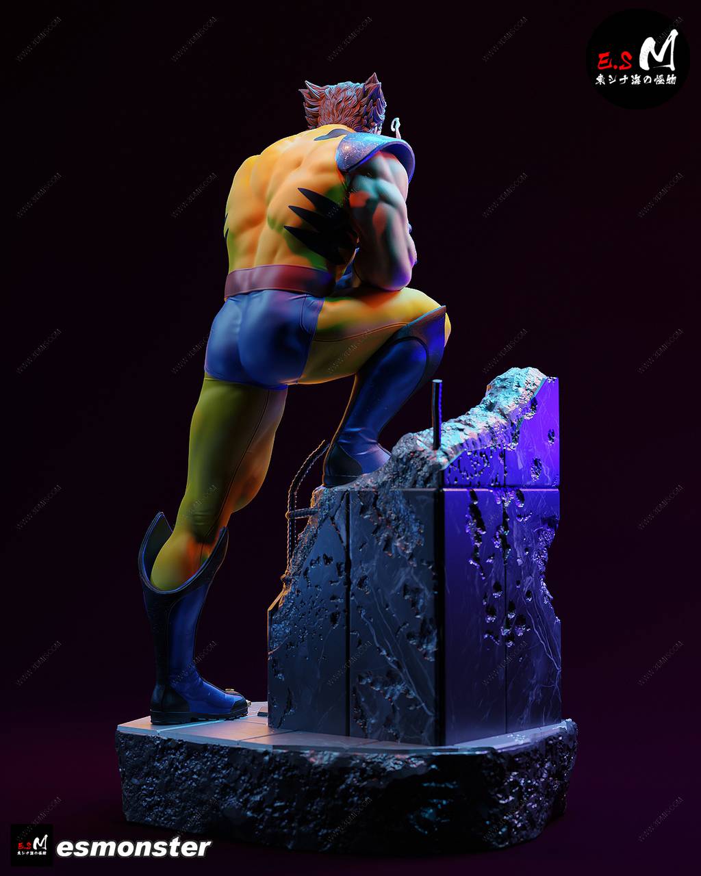 P站图纸印象馆 ESMonster 漫威 金钢狼 ESMonster 漫威 金钢狼