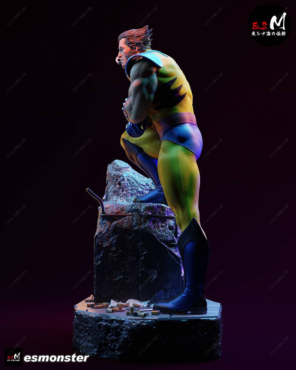 P站图纸印象馆 ESMonster 漫威 金钢狼 ESMonster 漫威 金钢狼