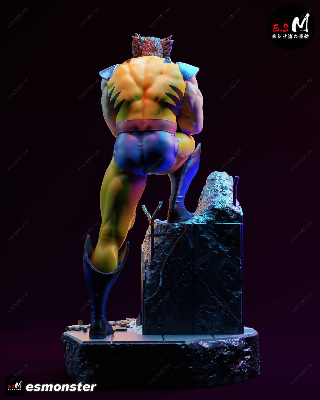 P站图纸印象馆 ESMonster 漫威 金钢狼 ESMonster 漫威 金钢狼