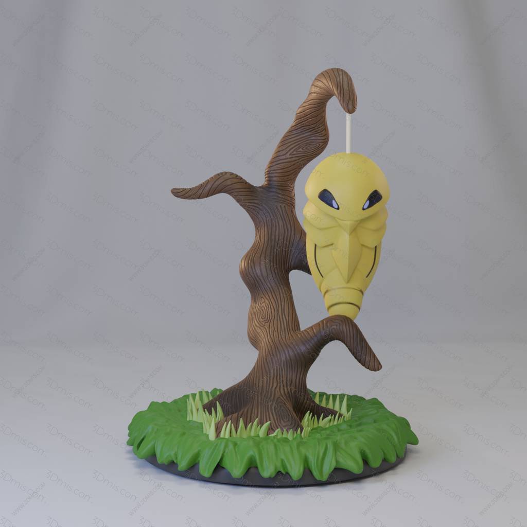 P站图纸印象馆 精灵宝可梦 铁壳蛹 精灵宝可梦 铁壳蛹