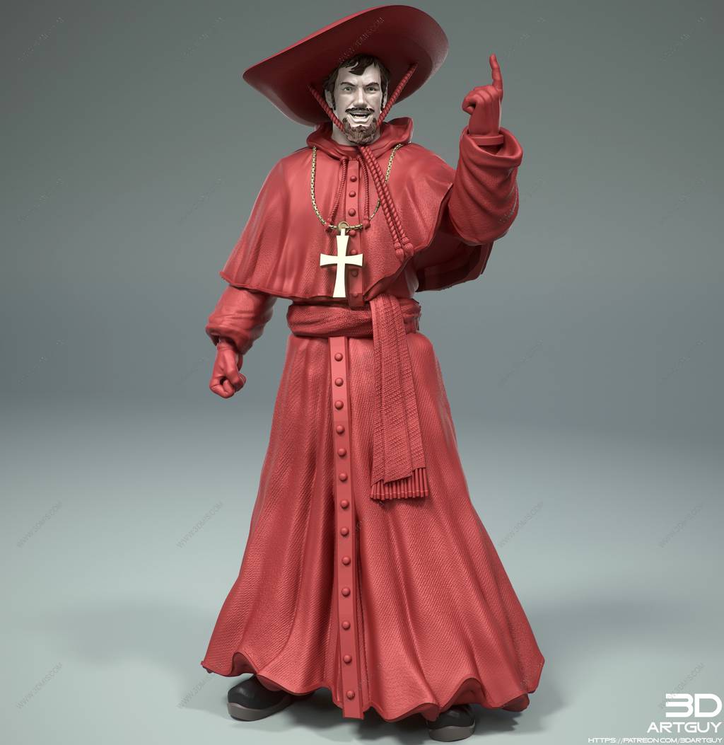 P站图纸印象馆 3DArtGuy 西班牙宗教裁判所 3DArtGuy 西班牙宗教裁判所