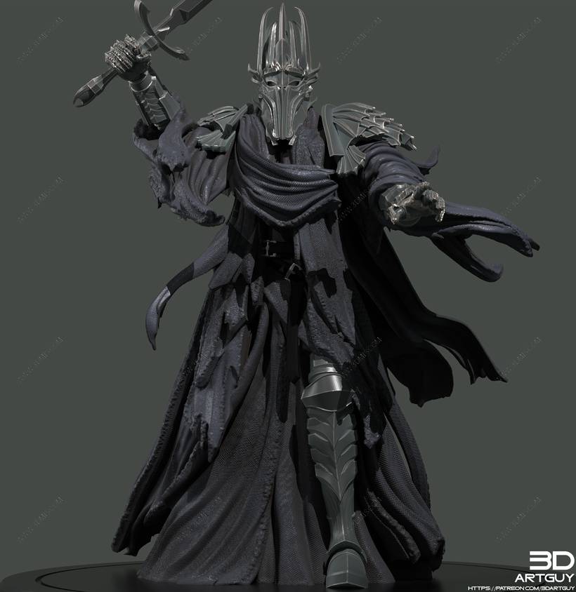 P站图纸印象馆 3DArtGuy 黑暗之王 3DArtGuy 黑暗之王