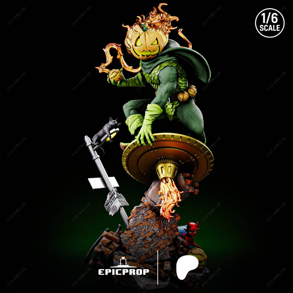 P站图纸印象馆 Epic Prop 漫威 灯笼杰克 Epic Prop 漫威 灯笼杰克