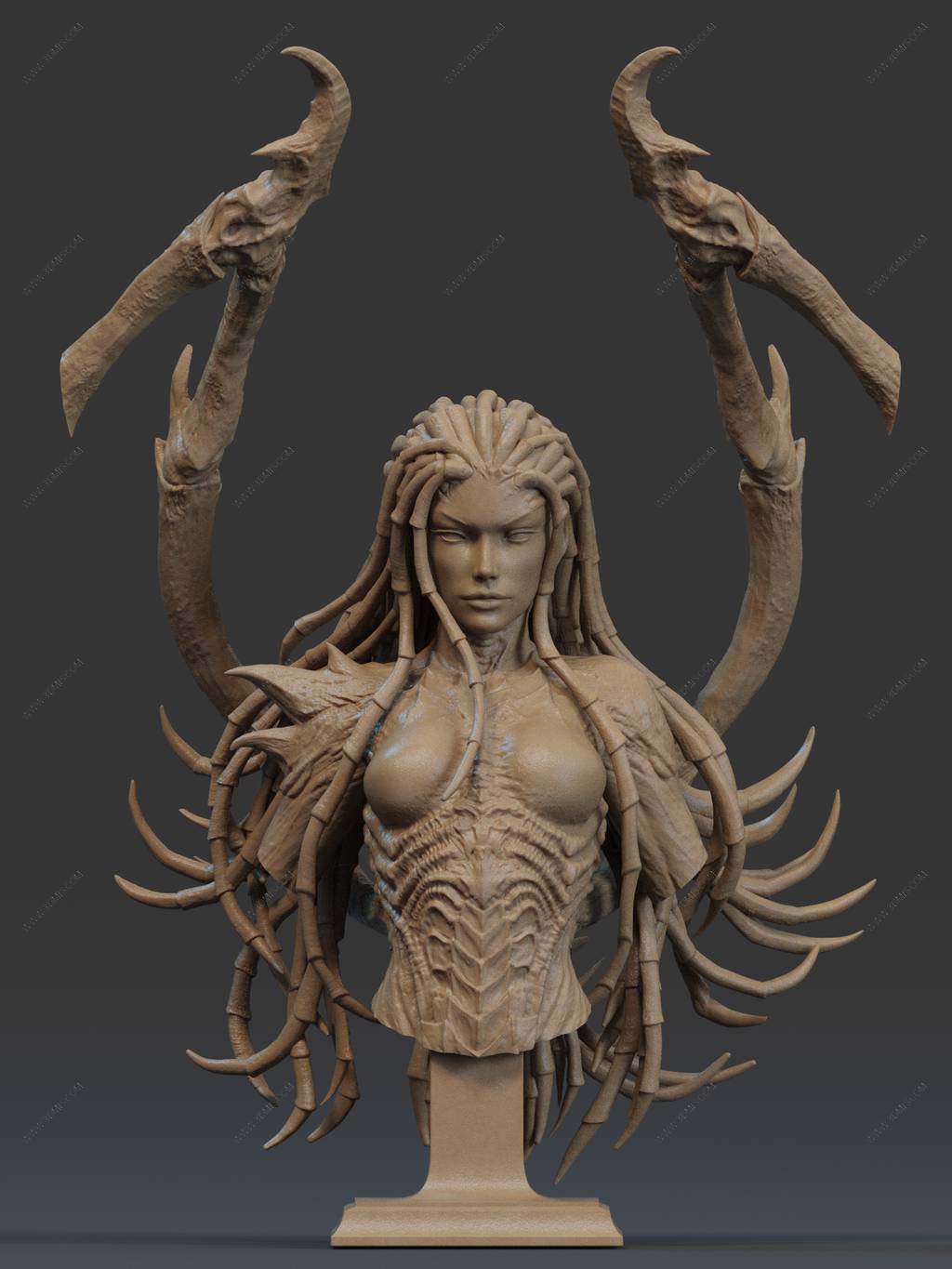 P站图纸印象馆 CA3D 2025年11月半身像合集 CA3D 2025年11月半身像合集