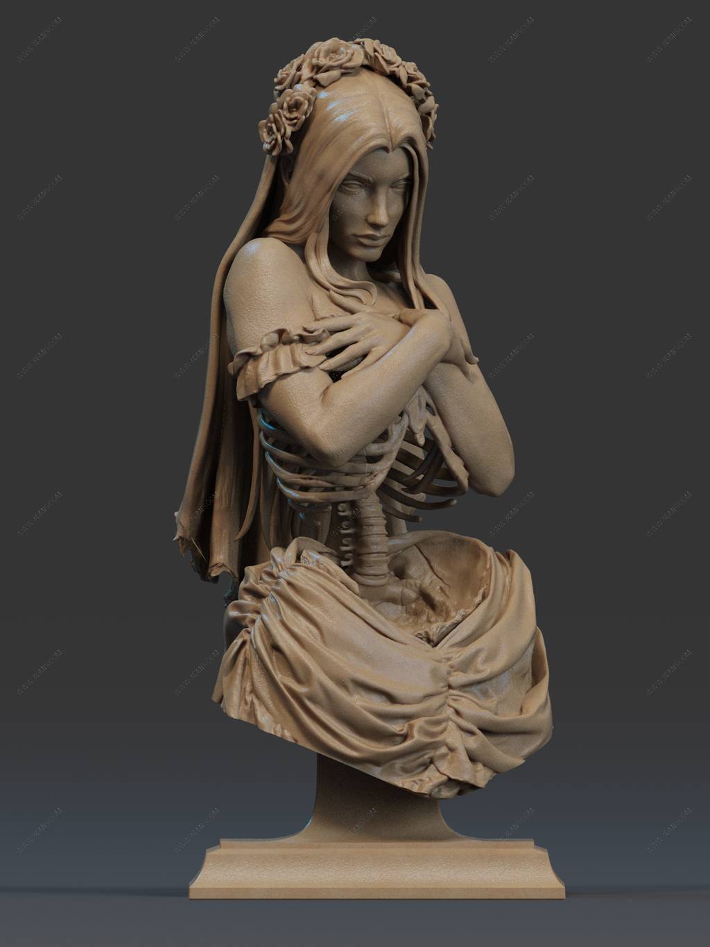 P站图纸印象馆 CA3D 2025年11月半身像合集 CA3D 2025年11月半身像合集