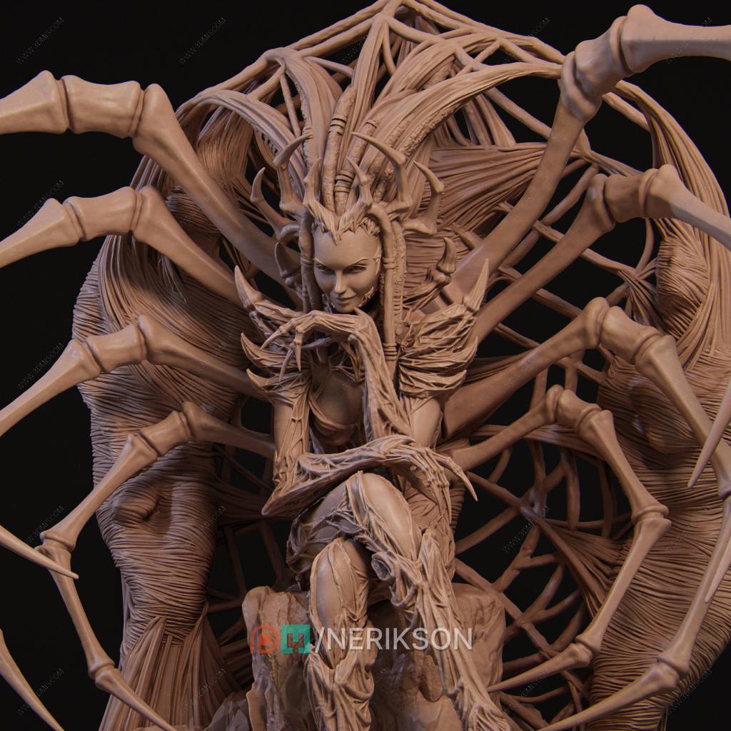 P站图纸印象馆 NeriKson 蜘蛛女王 NeriKson 蜘蛛女王