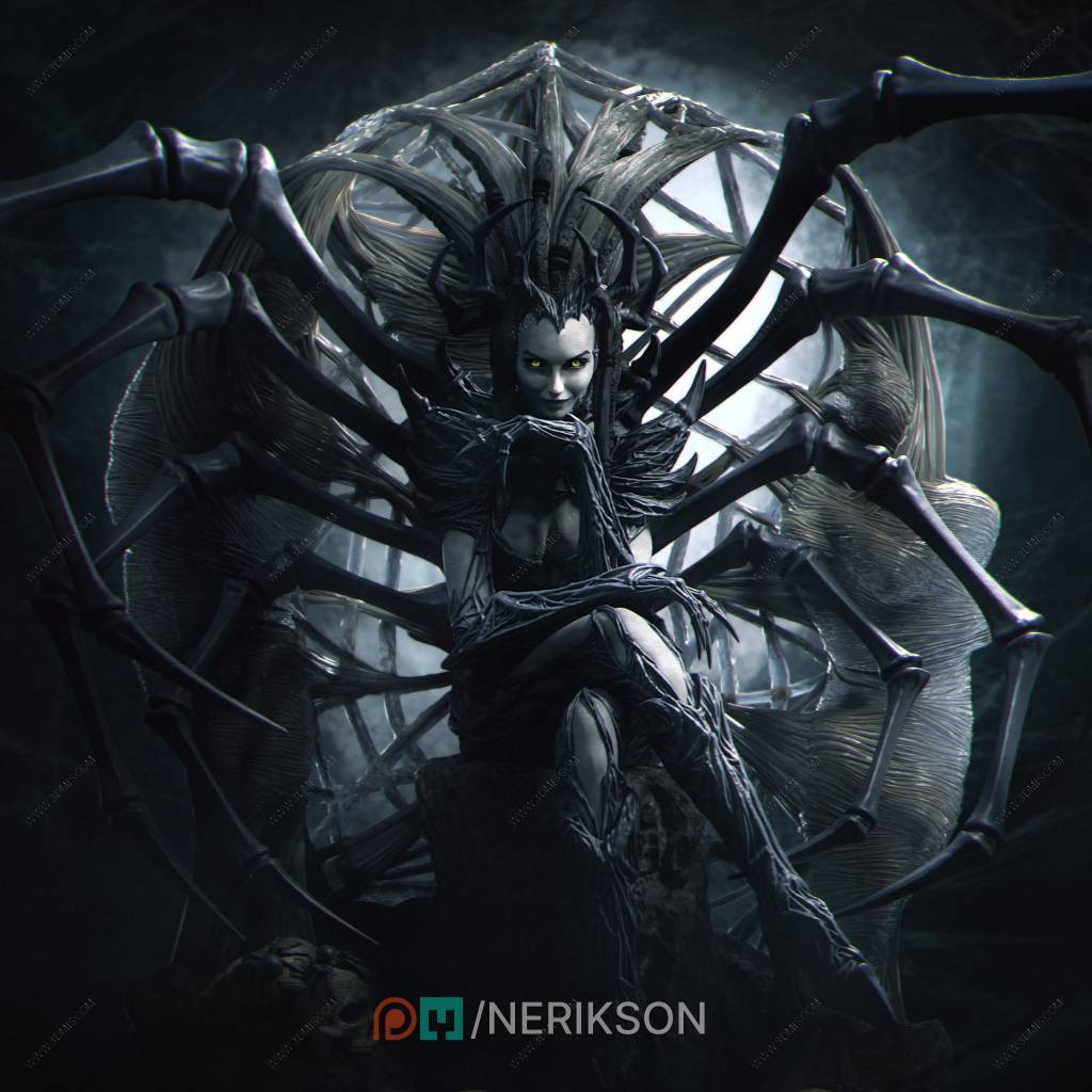 P站图纸印象馆 NeriKson 蜘蛛女王 NeriKson 蜘蛛女王