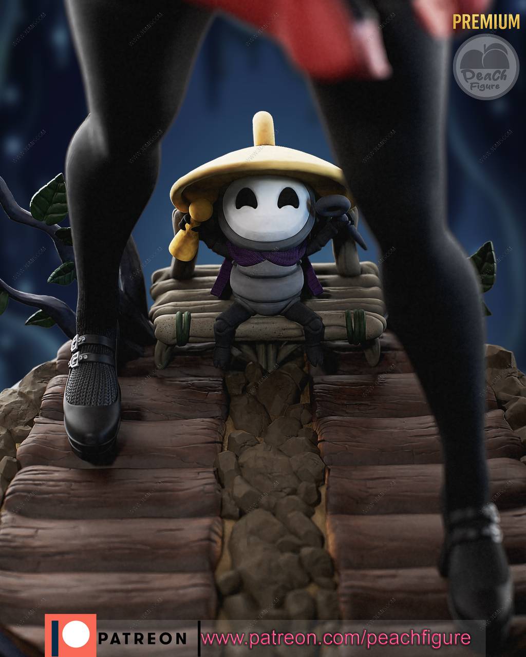 P站图纸印象馆 Peach Figure 空洞骑士 黄蜂 Peach Figure 空洞骑士 黄蜂