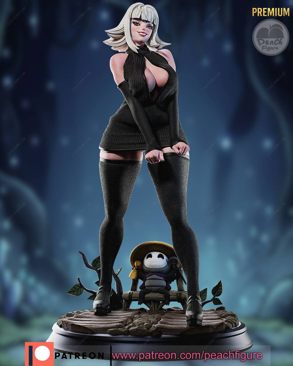 P站图纸印象馆 Peach Figure 空洞骑士 黄蜂 Peach Figure 空洞骑士 黄蜂