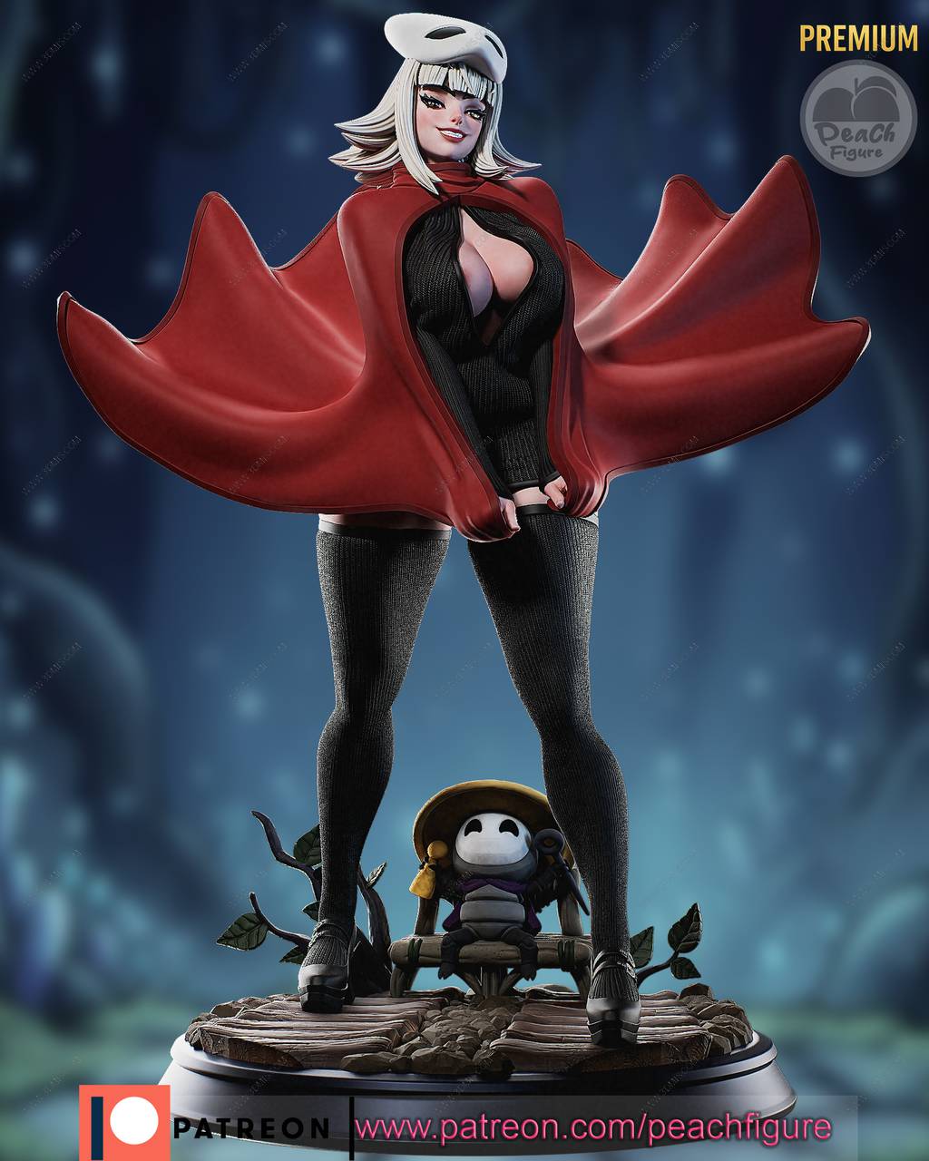 P站图纸印象馆 Peach Figure 空洞骑士 黄蜂 Peach Figure 空洞骑士 黄蜂