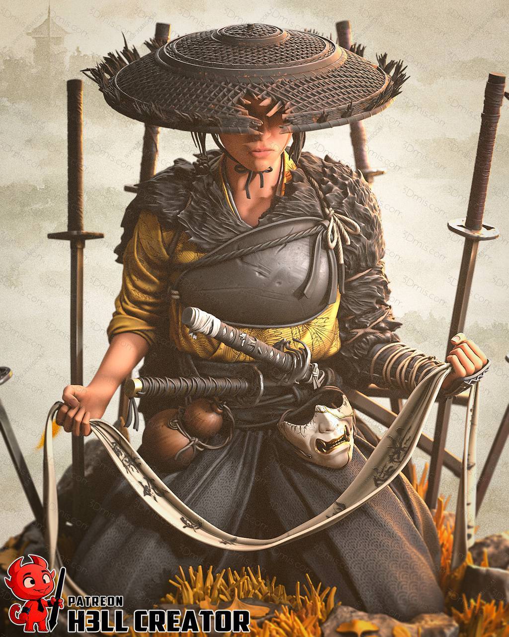 P站图纸印象馆 H3LL 羊蹄山之魂 篤 H3LL 羊蹄山之魂 篤