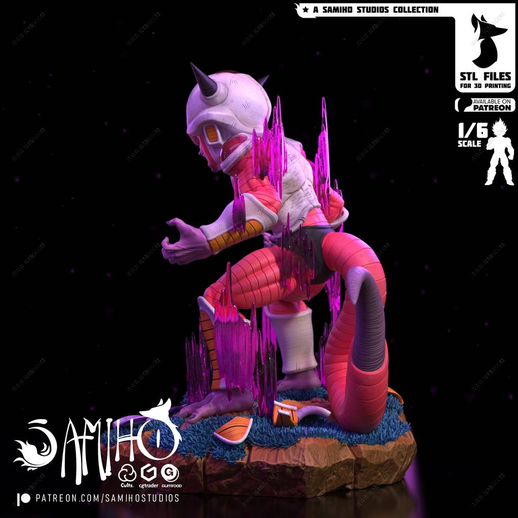 P站图纸印象馆 Samiho 龙珠 弗利萨 Samiho 龙珠 弗利萨