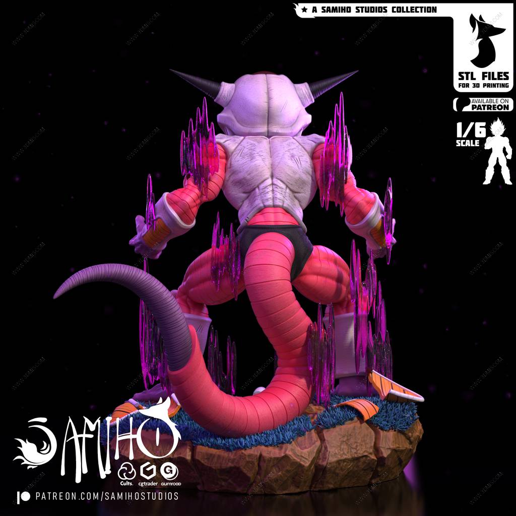 P站图纸印象馆 Samiho 龙珠 弗利萨 Samiho 龙珠 弗利萨