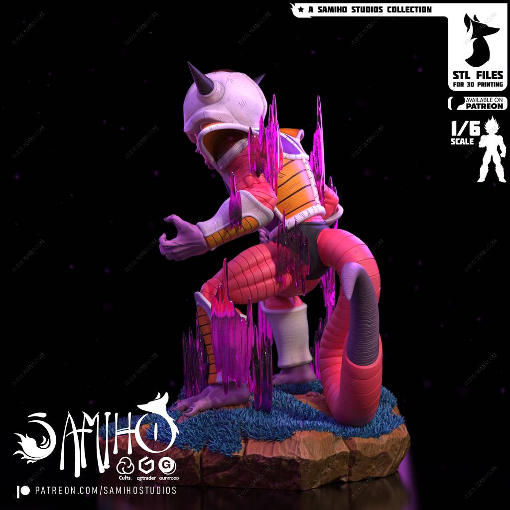 P站图纸印象馆 Samiho 龙珠 弗利萨 Samiho 龙珠 弗利萨