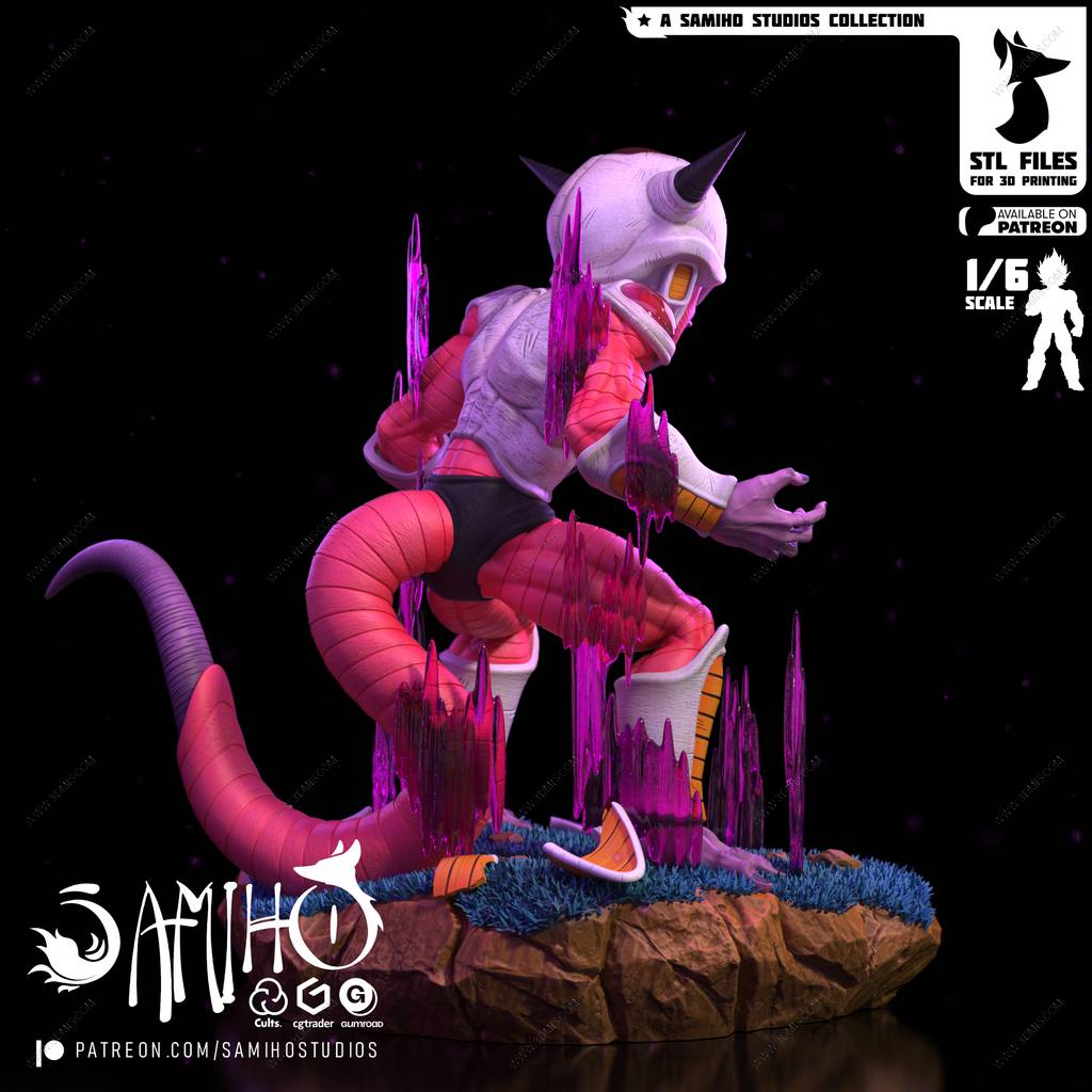 P站图纸印象馆 Samiho 龙珠 弗利萨 Samiho 龙珠 弗利萨