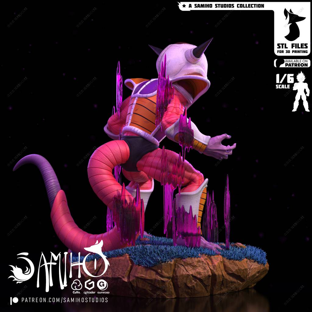 P站图纸印象馆 Samiho 龙珠 弗利萨 Samiho 龙珠 弗利萨