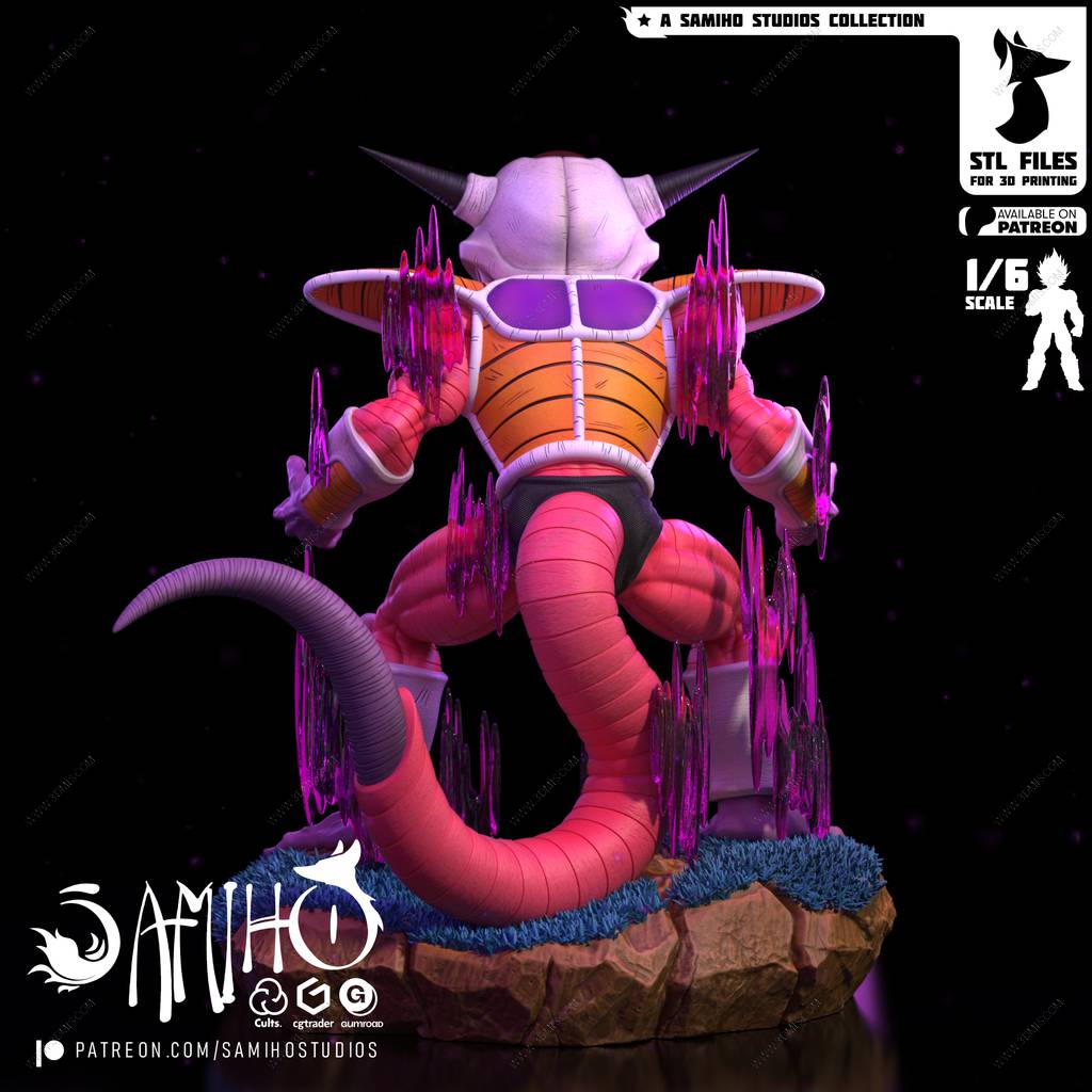 P站图纸印象馆 Samiho 龙珠 弗利萨 Samiho 龙珠 弗利萨