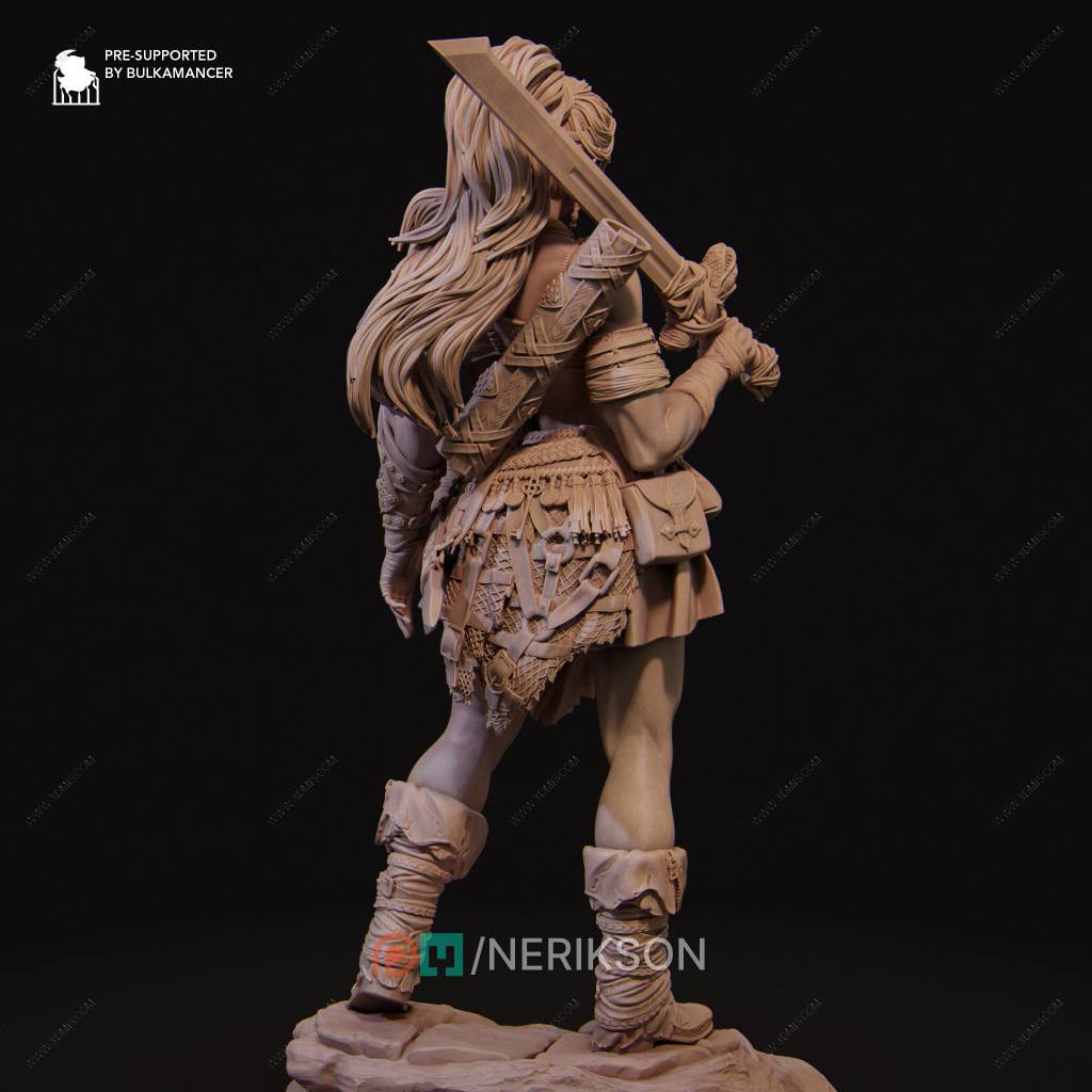 P站图纸印象馆 NeriKson 野蛮人佣兵 莉亚 NeriKson 野蛮人佣兵 莉亚