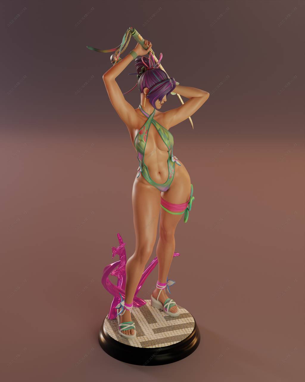 P站图纸印象馆 ABE3D 漫威 灵蝶 ABE3D 漫威 灵蝶