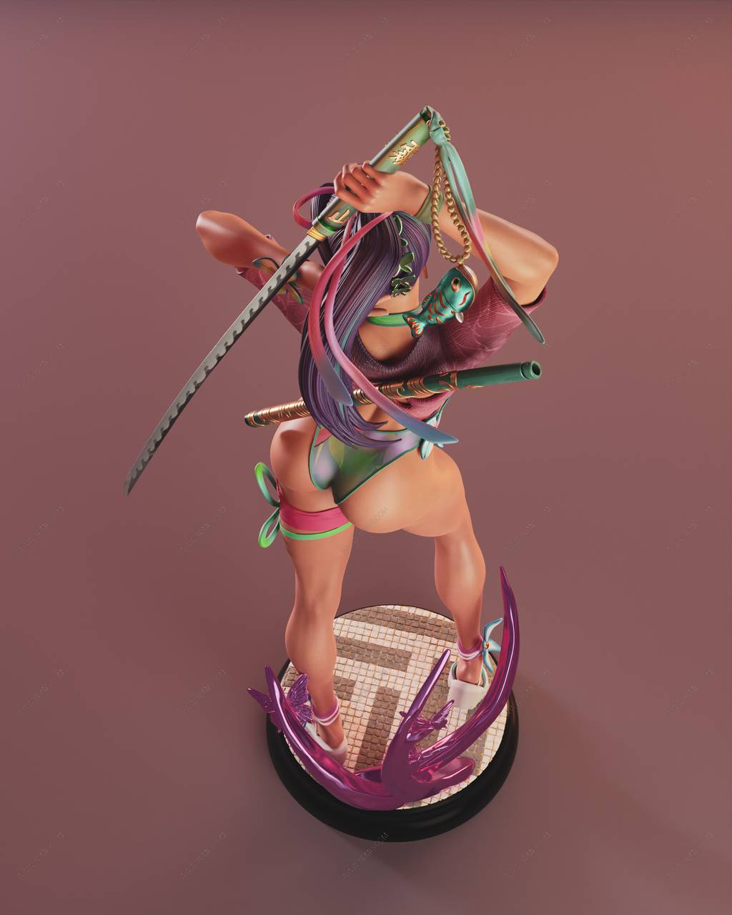 P站图纸印象馆 ABE3D 漫威 灵蝶 ABE3D 漫威 灵蝶