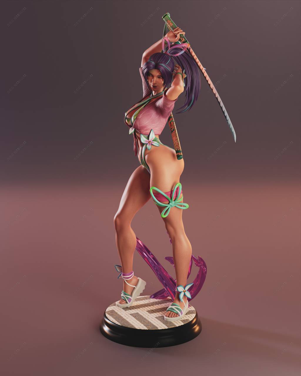 P站图纸印象馆 ABE3D 漫威 灵蝶 ABE3D 漫威 灵蝶