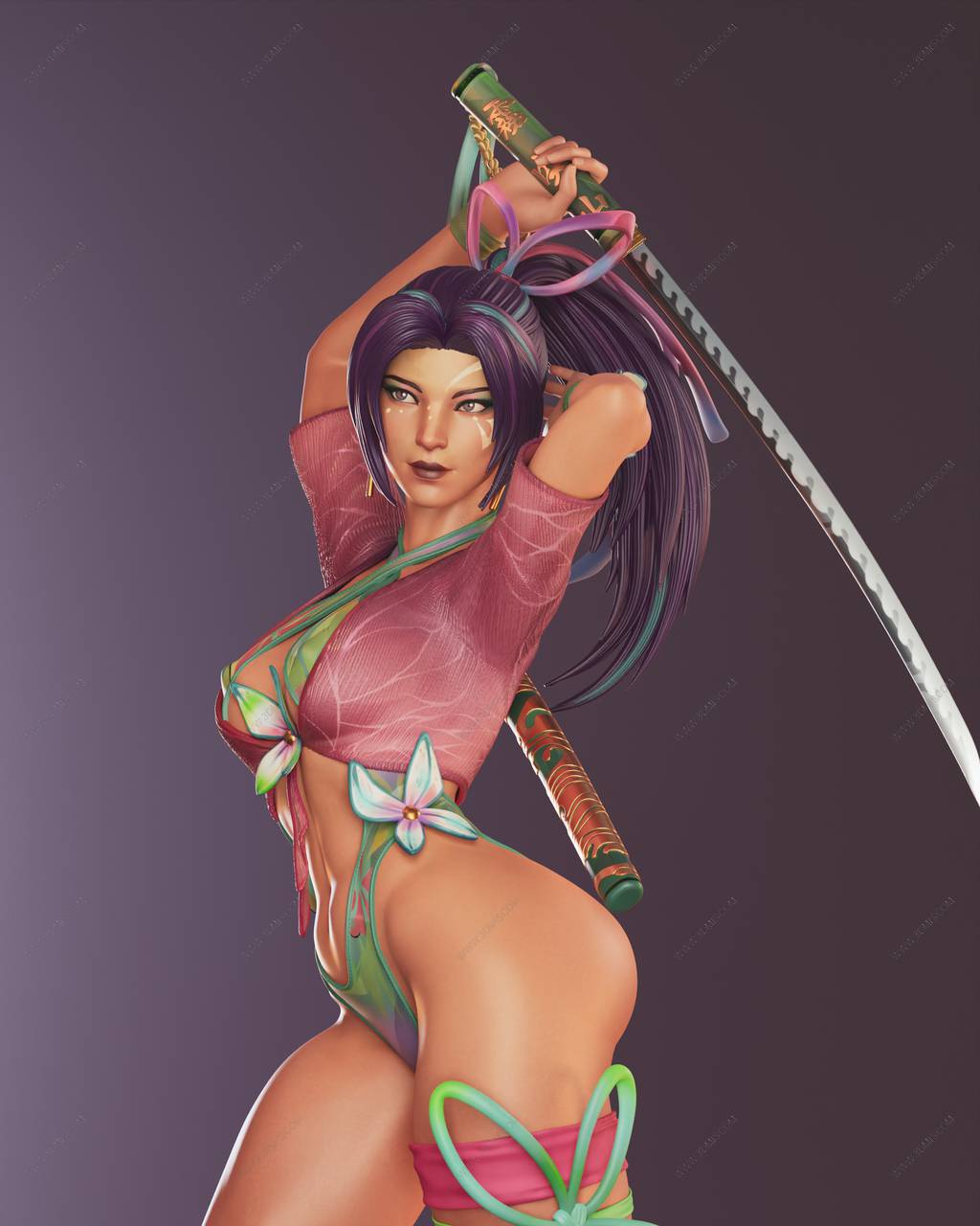 P站图纸印象馆 ABE3D 漫威 灵蝶 ABE3D 漫威 灵蝶