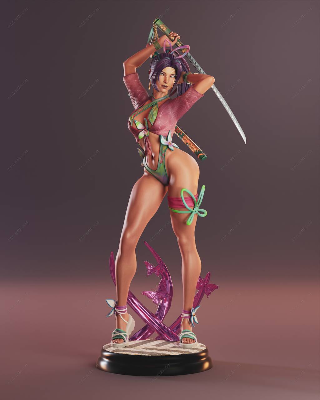 P站图纸印象馆 ABE3D 漫威 灵蝶 ABE3D 漫威 灵蝶