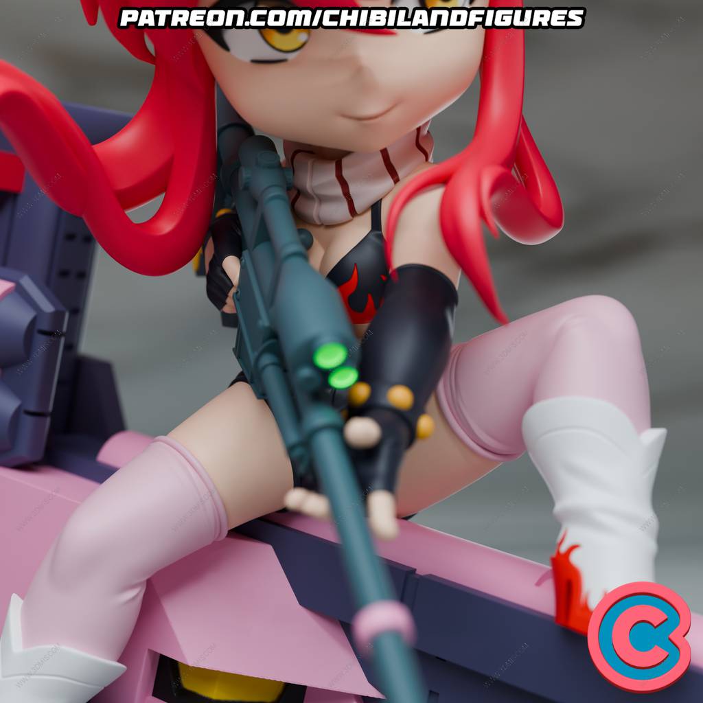 P站图纸印象馆 Chibi Land Figures 天元突破红莲螺岩 优子·利特纳 Chibi Land Figures 天元突破红莲螺岩 优子·利特纳