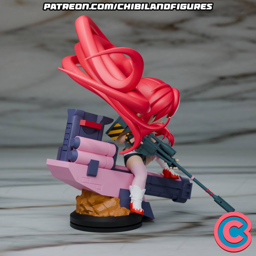 P站图纸印象馆 Chibi Land Figures 天元突破红莲螺岩 优子·利特纳 Chibi Land Figures 天元突破红莲螺岩 优子·利特纳