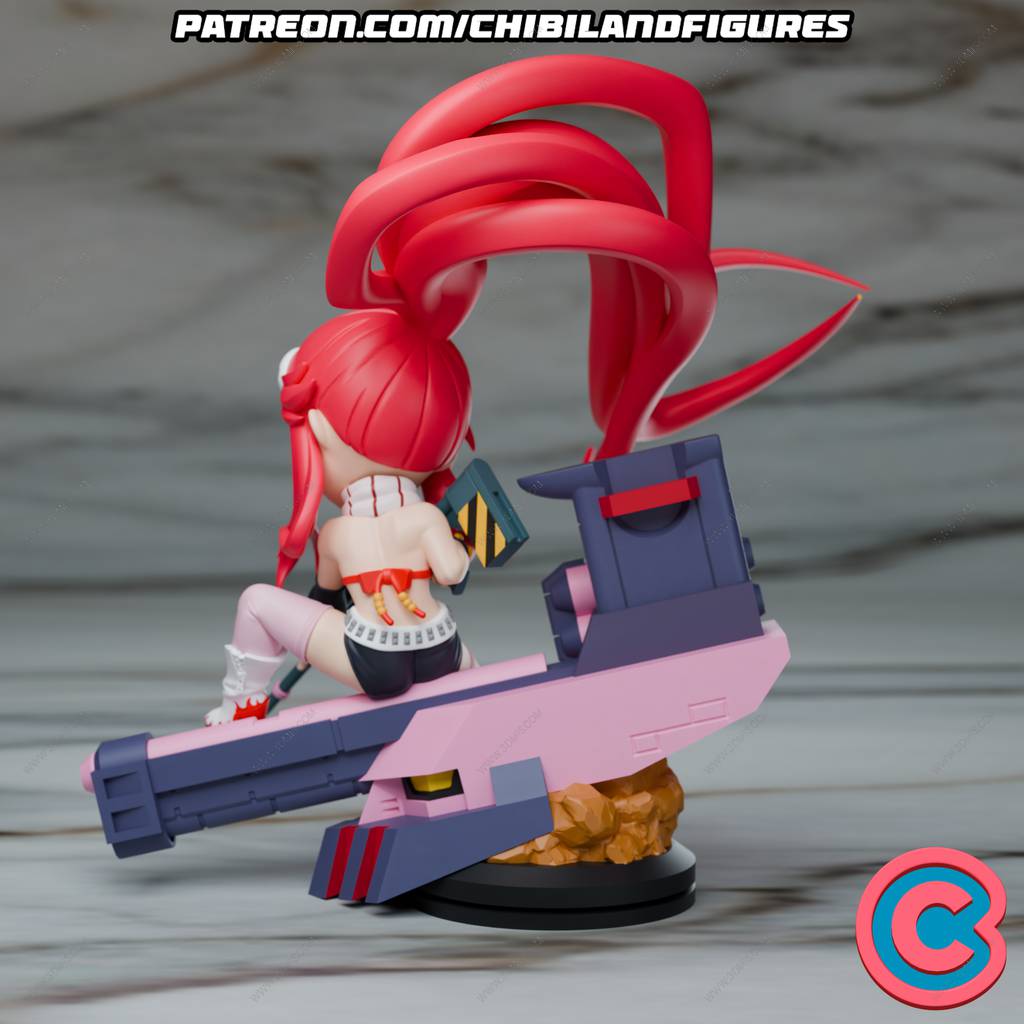 P站图纸印象馆 Chibi Land Figures 天元突破红莲螺岩 优子·利特纳 Chibi Land Figures 天元突破红莲螺岩 优子·利特纳