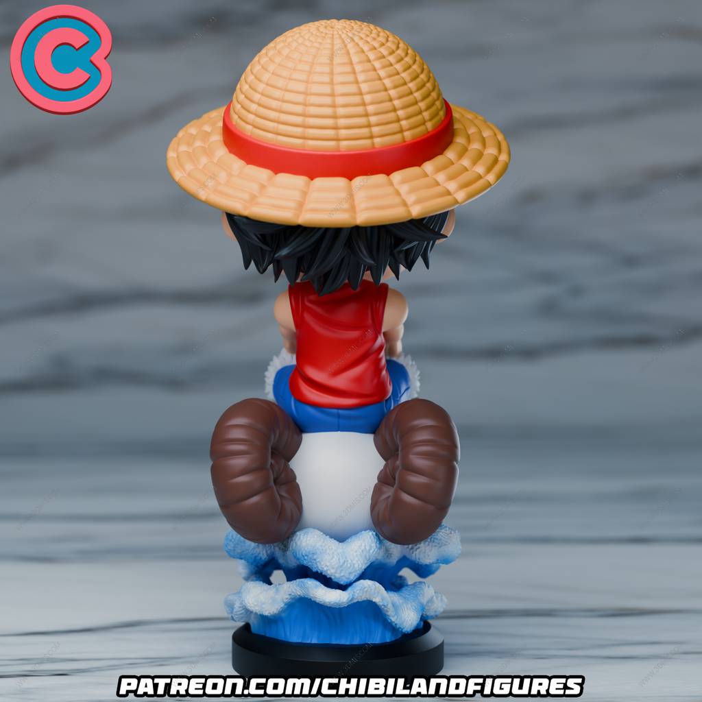 P站图纸印象馆 Chibi Land Figures 海贼王 路飞 Chibi Land Figures 海贼王 路飞