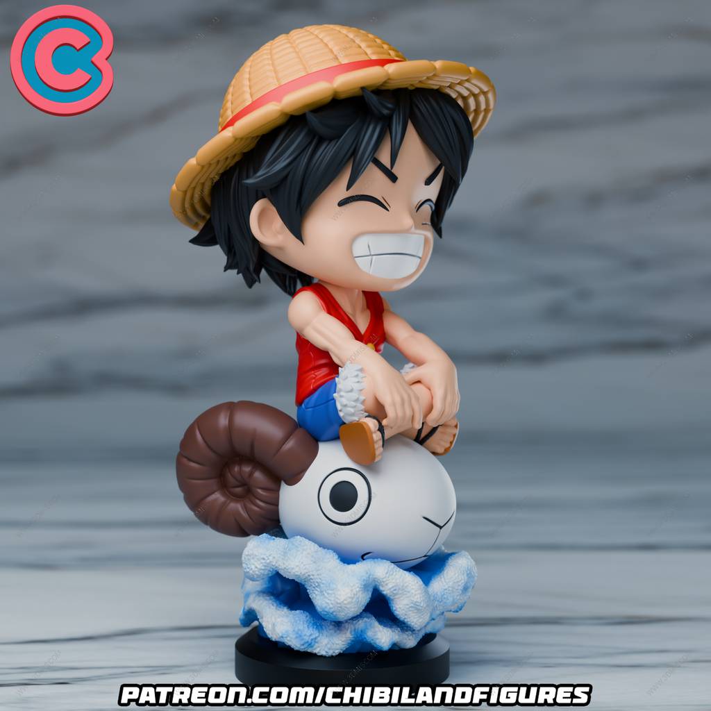 P站图纸印象馆 Chibi Land Figures 海贼王 路飞 Chibi Land Figures 海贼王 路飞