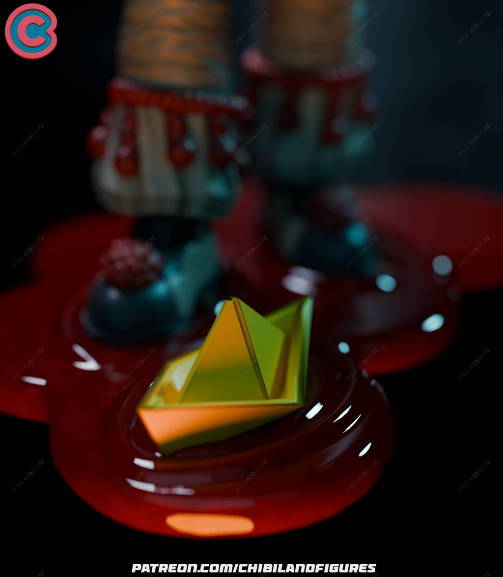 P站图纸印象馆 Chibi Land Figures 小丑潘尼怀斯 Chibi Land Figures 小丑潘尼怀斯