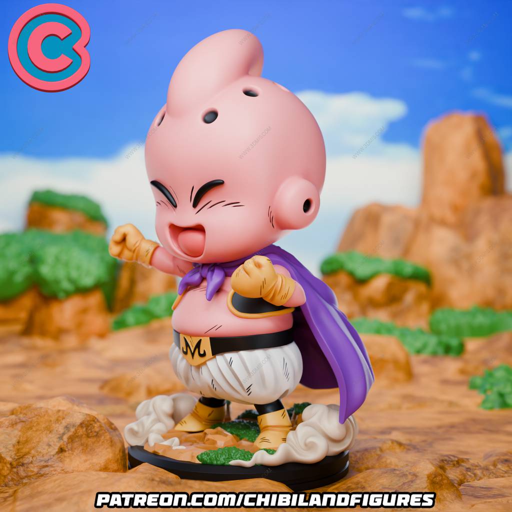 P站图纸印象馆 Chibi Land Figures 龙珠 魔人布欧 Chibi Land Figures 龙珠 魔人布欧