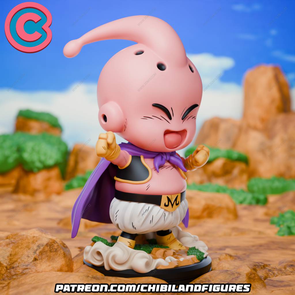 P站图纸印象馆 Chibi Land Figures 龙珠 魔人布欧 Chibi Land Figures 龙珠 魔人布欧