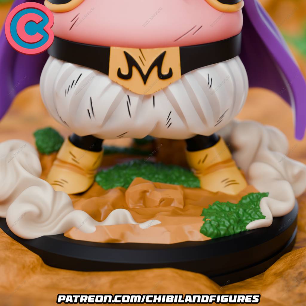 P站图纸印象馆 Chibi Land Figures 龙珠 魔人布欧 Chibi Land Figures 龙珠 魔人布欧