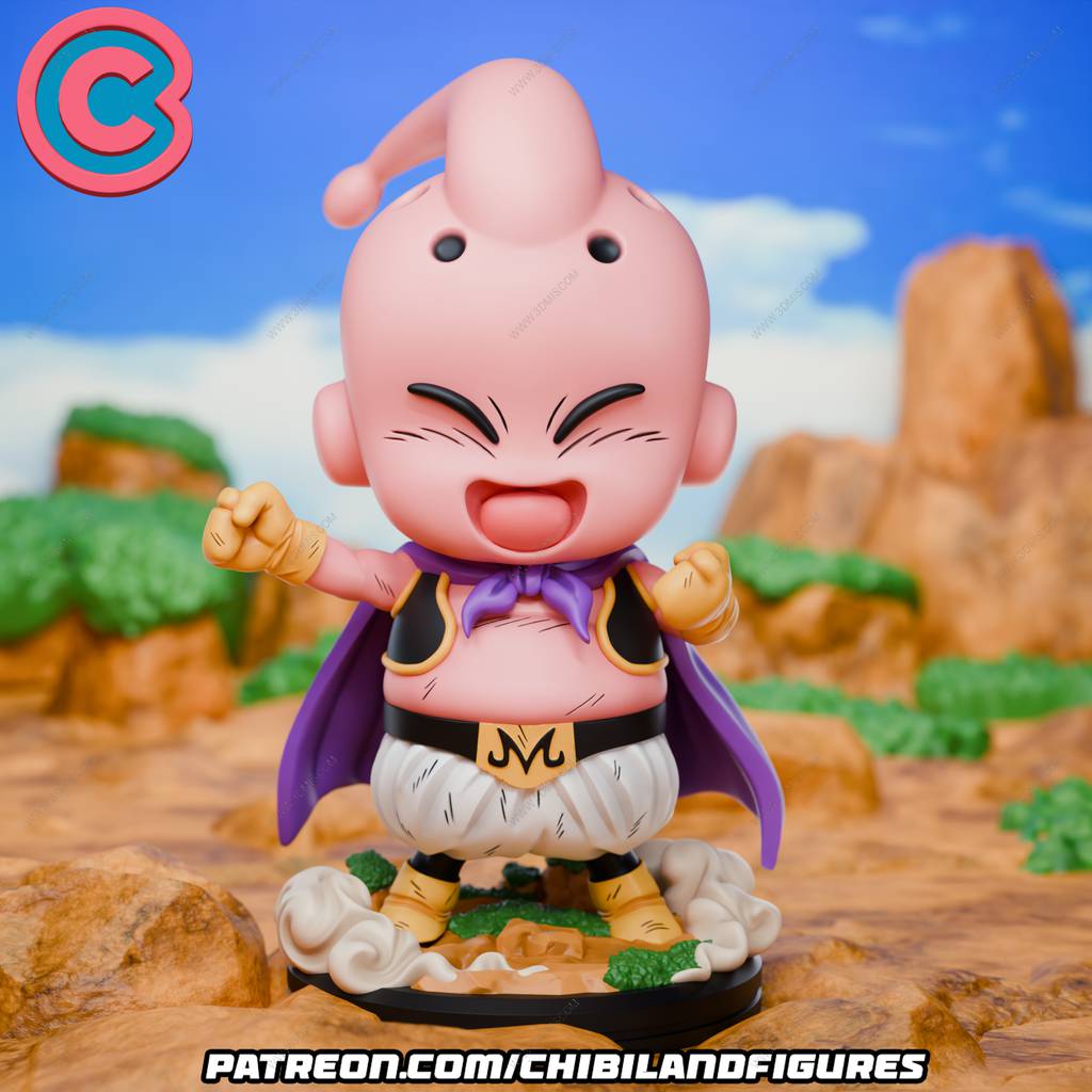 P站图纸印象馆 Chibi Land Figures 龙珠 魔人布欧 Chibi Land Figures 龙珠 魔人布欧