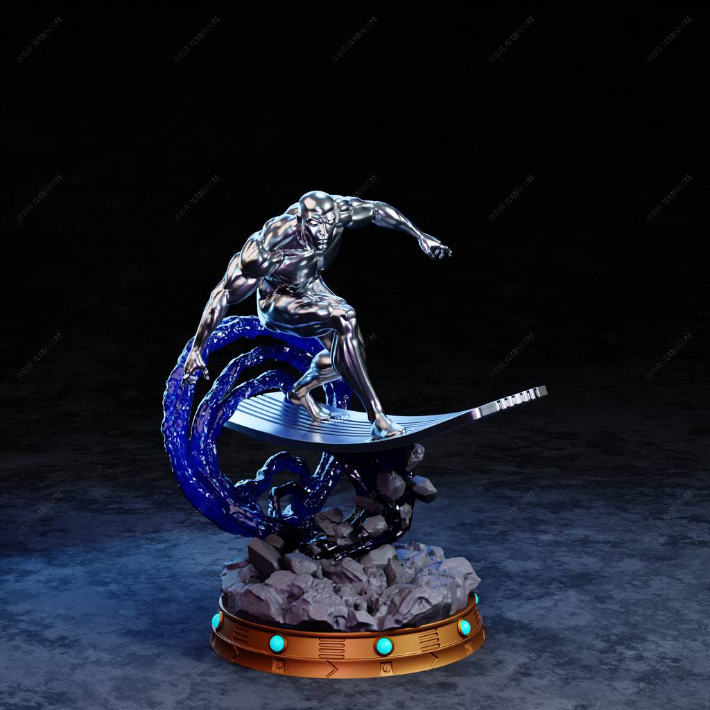 P站图纸印象馆 BrunoArt3D 漫威 银影侠 BrunoArt3D 漫威 银影侠