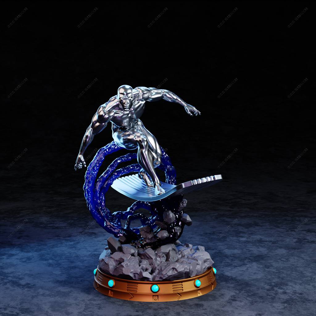 P站图纸印象馆 BrunoArt3D 漫威 银影侠 BrunoArt3D 漫威 银影侠