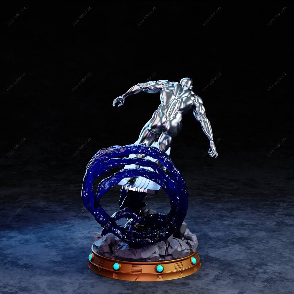 P站图纸印象馆 BrunoArt3D 漫威 银影侠 BrunoArt3D 漫威 银影侠