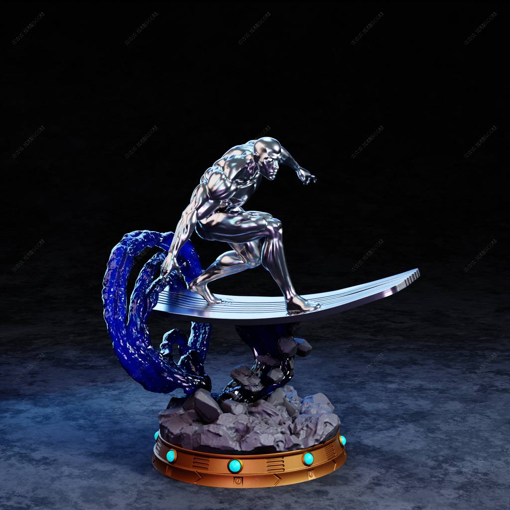 P站图纸印象馆 BrunoArt3D 漫威 银影侠 BrunoArt3D 漫威 银影侠