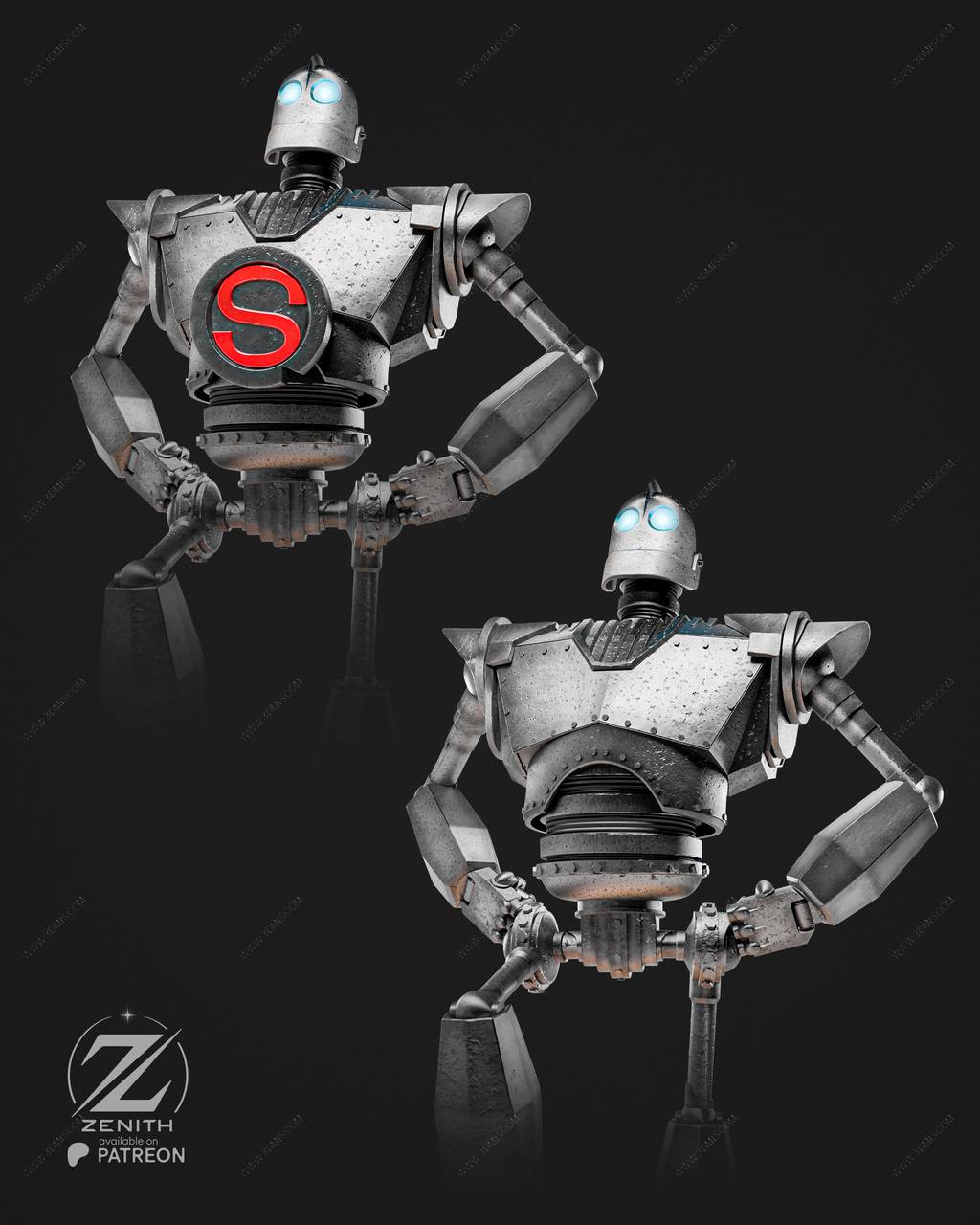 P站图纸印象馆 ZEZ STUDIOS 钢铁巨人 ZEZ STUDIOS 钢铁巨人